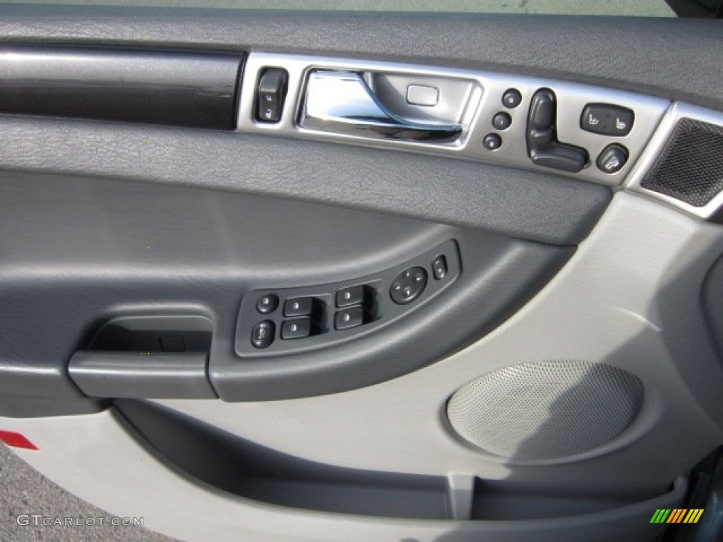 2008 Chrysler Pacifica Touring AWD Pastel Slate Gray Door Panel Photo #55067184