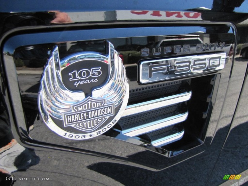 2008 Ford F350 Super Duty Harley-Davidson Crew Cab 4x4 Marks and Logos Photo #55067316