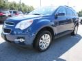 2010 Navy Blue Metallic Chevrolet Equinox LT AWD  photo #3