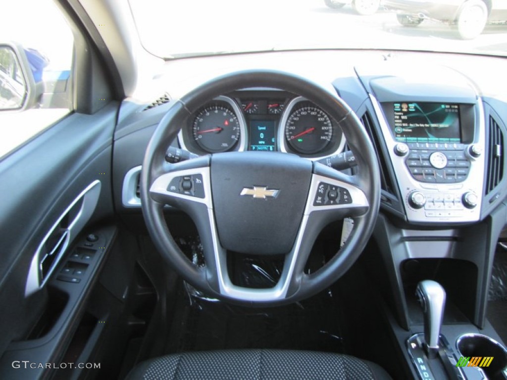 2010 Chevrolet Equinox LT AWD Jet Black Steering Wheel Photo #55067538