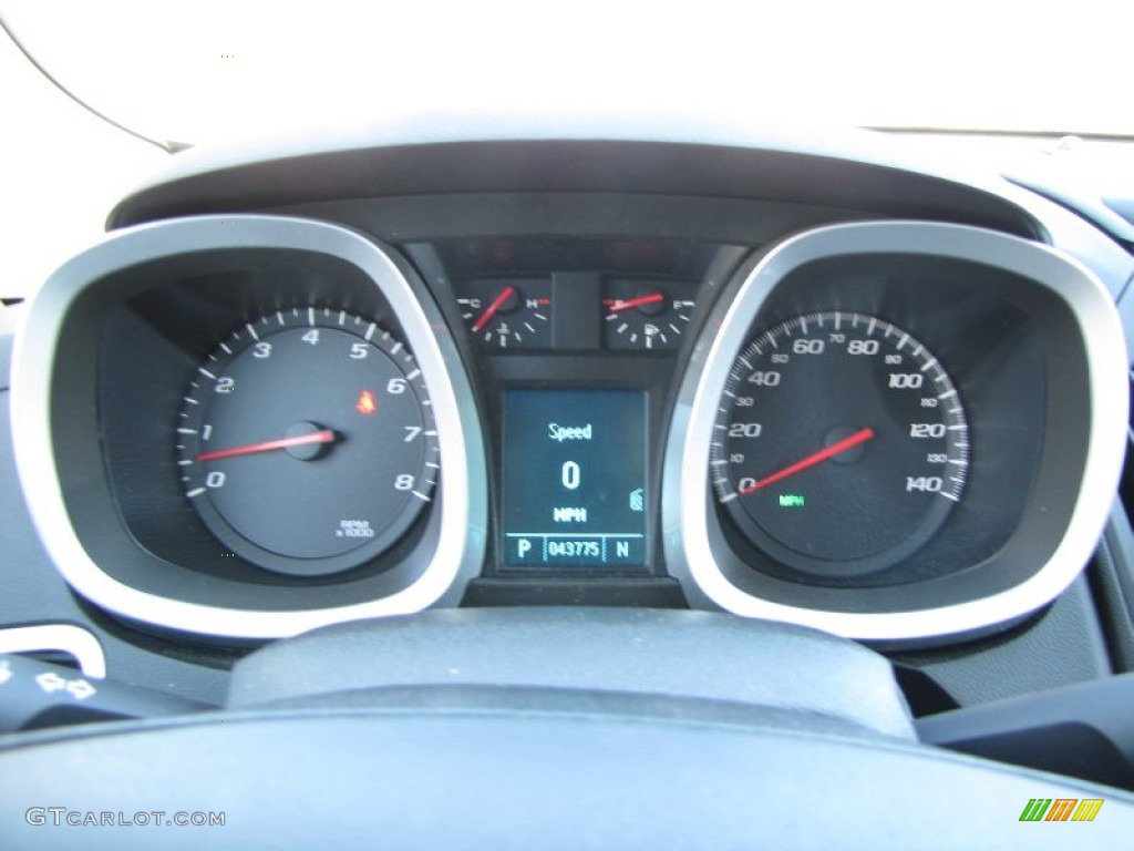 2010 Chevrolet Equinox LT AWD Gauges Photo #55067550