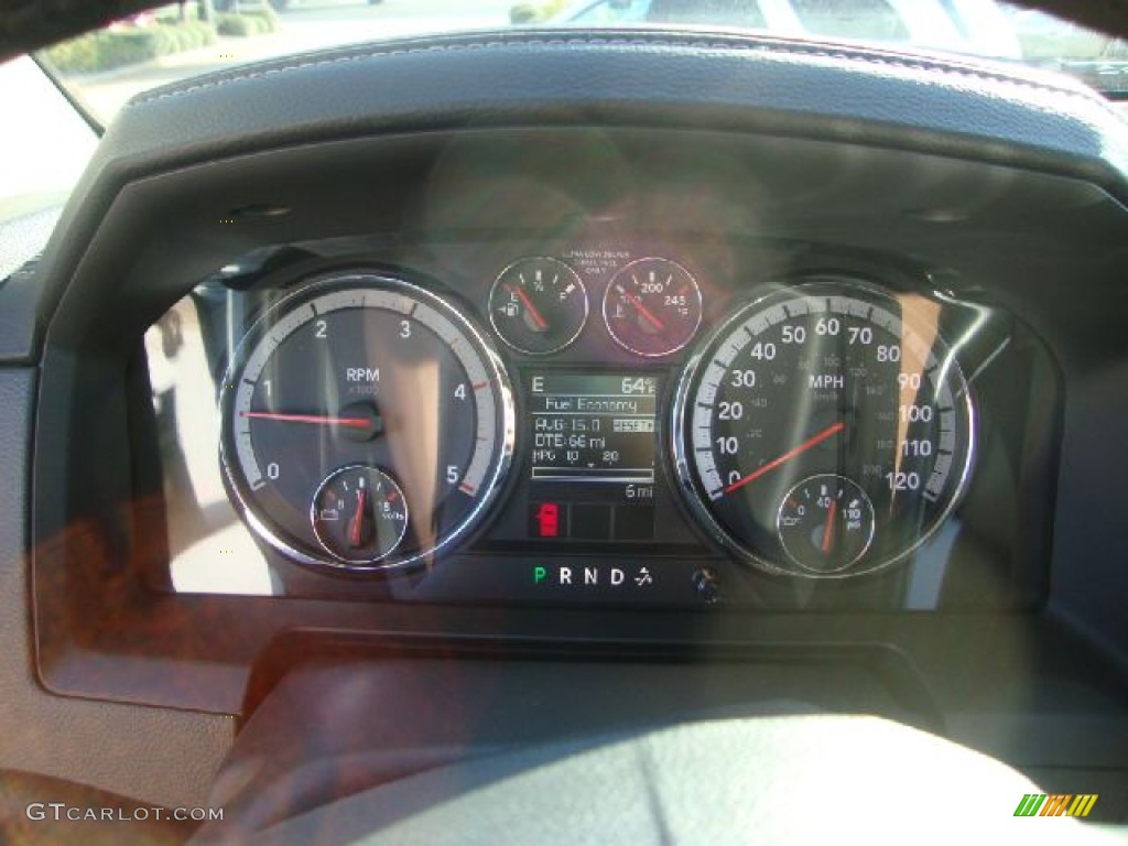 2012 Dodge Ram 2500 HD Laramie Mega Cab 4x4 Gauges Photo #55068063