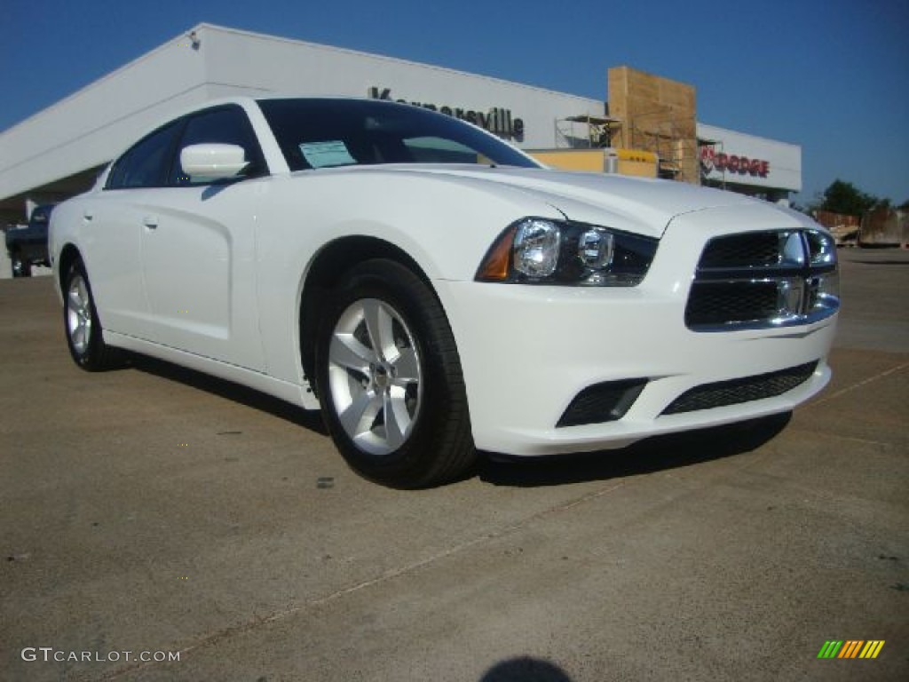 2012 Charger SE - Bright White / Black photo #1