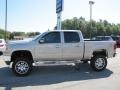 2008 Silver Birch Metallic GMC Sierra 1500 SLE Crew Cab 4x4  photo #4