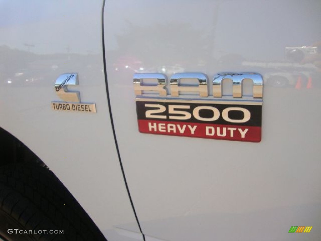 2012 Ram 2500 HD ST Crew Cab 4x4 - Bright White / Dark Slate/Medium Graystone photo #6