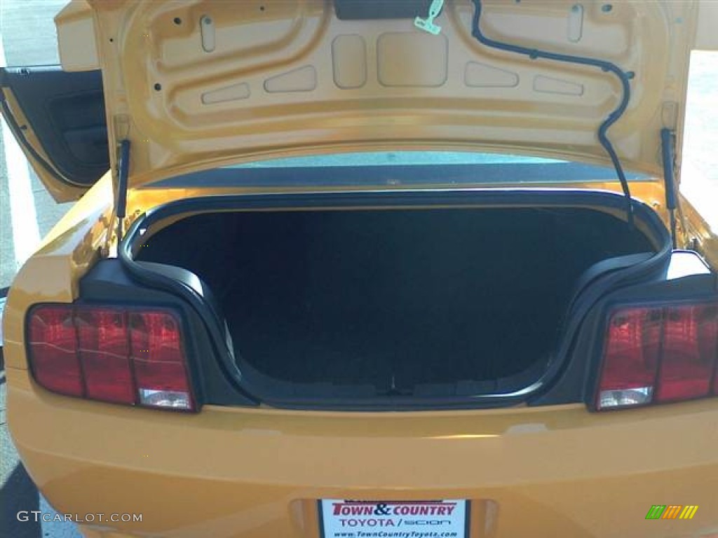 2008 Mustang V6 Deluxe Coupe - Grabber Orange / Dark Charcoal photo #15