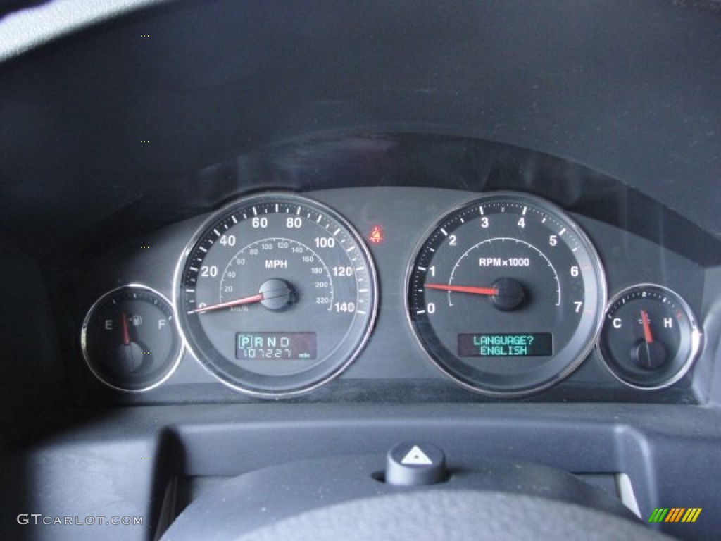 2007 Jeep Commander Limited Gauges Photos
