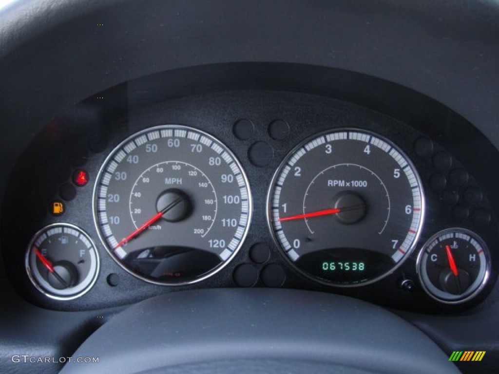 2005 Jeep Liberty Limited Gauges Photo #55069032