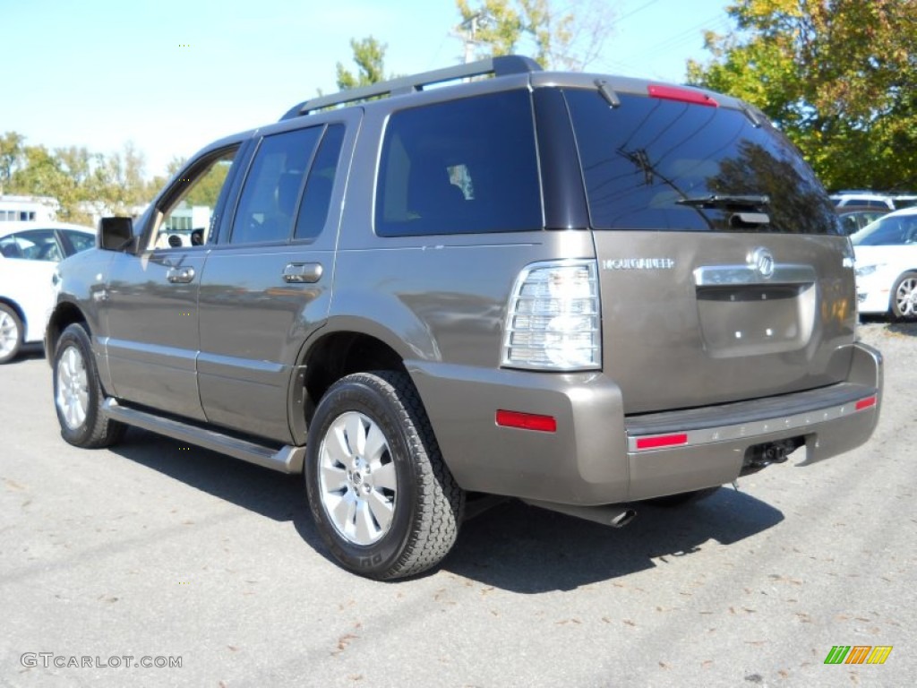 2006 Mountaineer Luxury AWD - Mineral Grey Metallic / Camel photo #3