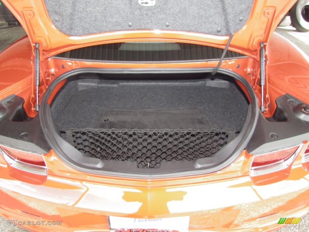 2010 Camaro LT/RS Coupe - Inferno Orange Metallic / Black photo #21