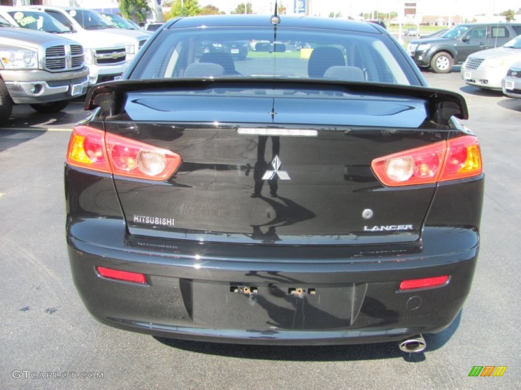 2008 Lancer GTS - Black / Black photo #16