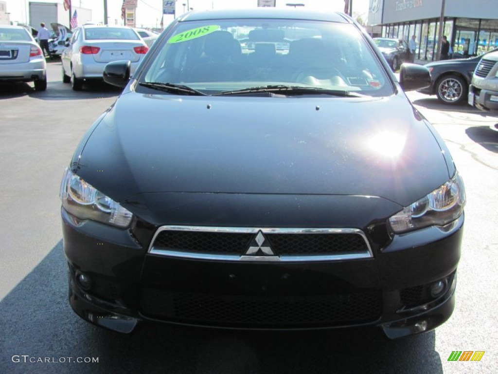 2008 Lancer GTS - Black / Black photo #22