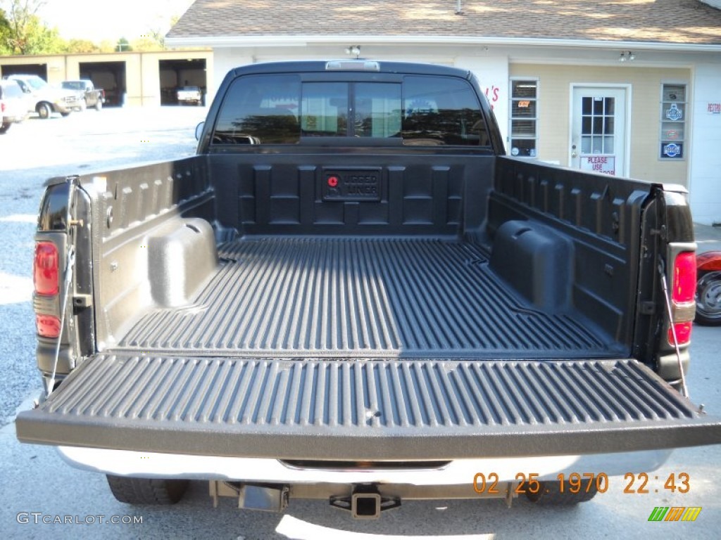 2000 Ram 2500 SLT Extended Cab 4x4 - Black / Agate photo #8