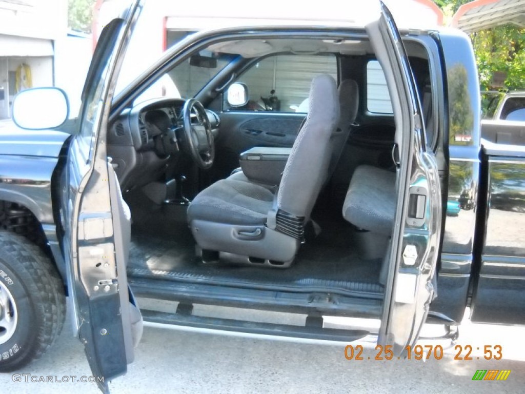 2000 Ram 2500 SLT Extended Cab 4x4 - Black / Agate photo #23