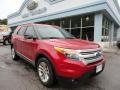 2011 Red Candy Metallic Ford Explorer XLT  photo #1