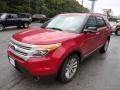2011 Red Candy Metallic Ford Explorer XLT  photo #3