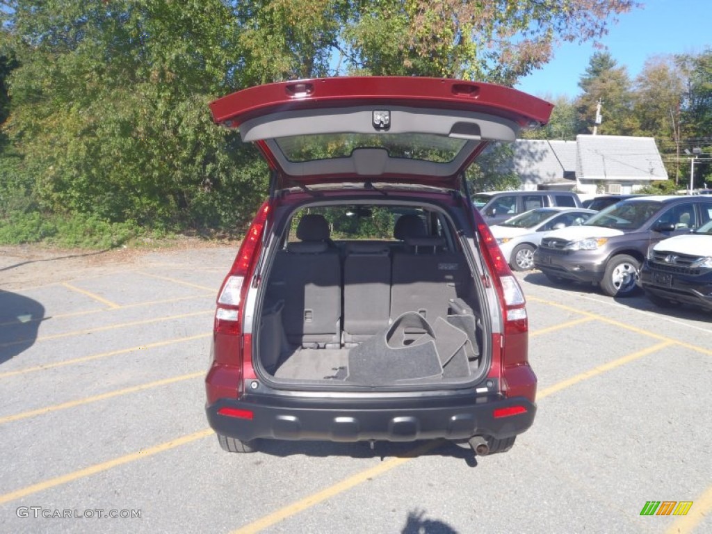 2009 CR-V LX 4WD - Tango Red Pearl / Gray photo #8