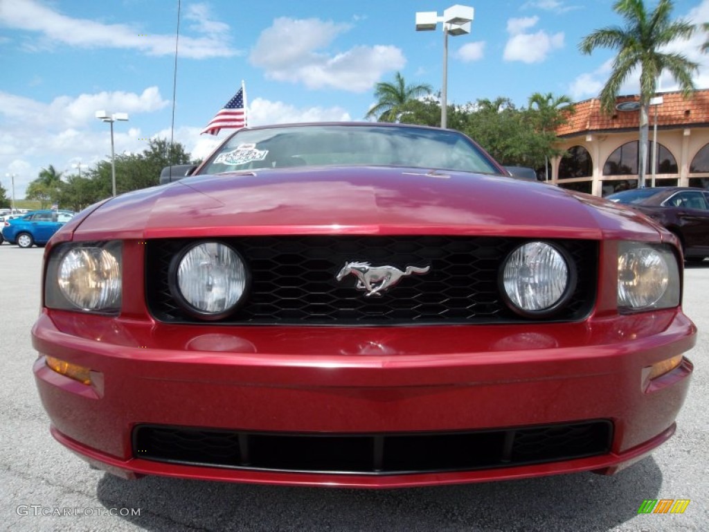 Redfire Metallic 2006 Ford Mustang GT Premium Coupe Exterior Photo #55073803