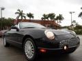 Evening Black 2003 Ford Thunderbird Premium Roadster Exterior