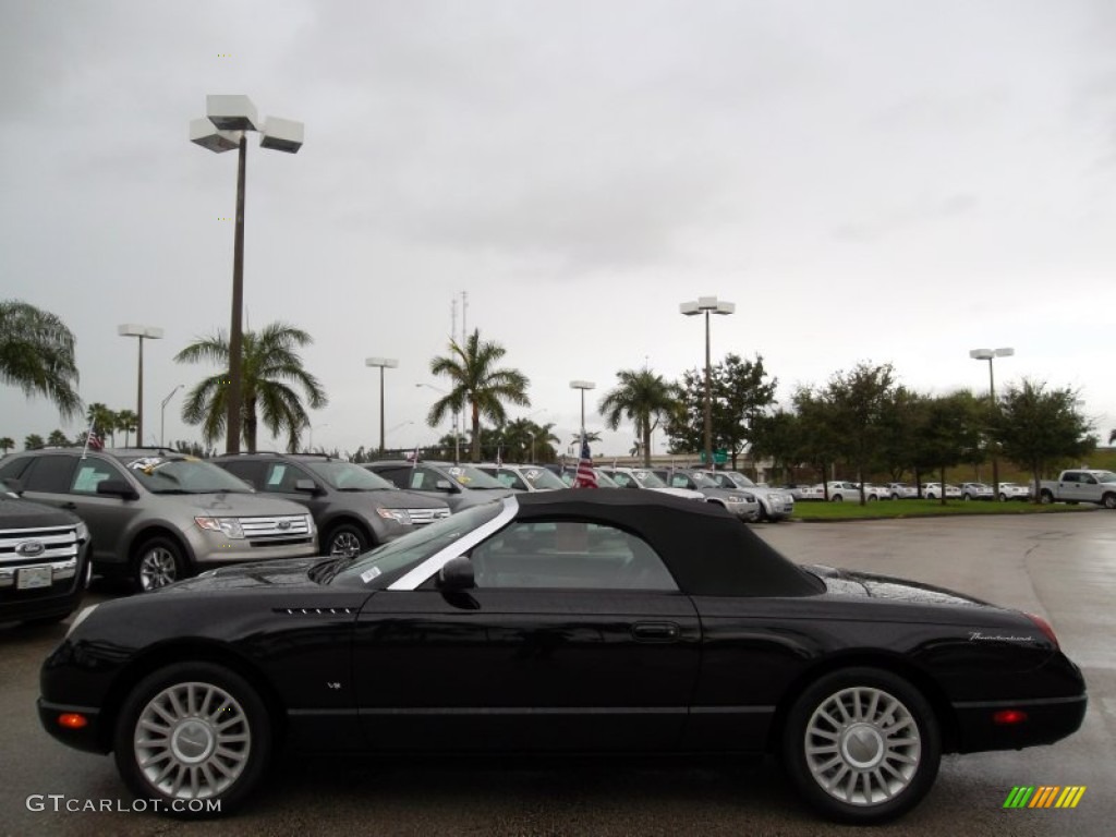 Evening Black 2003 Ford Thunderbird Premium Roadster Exterior Photo #55074064