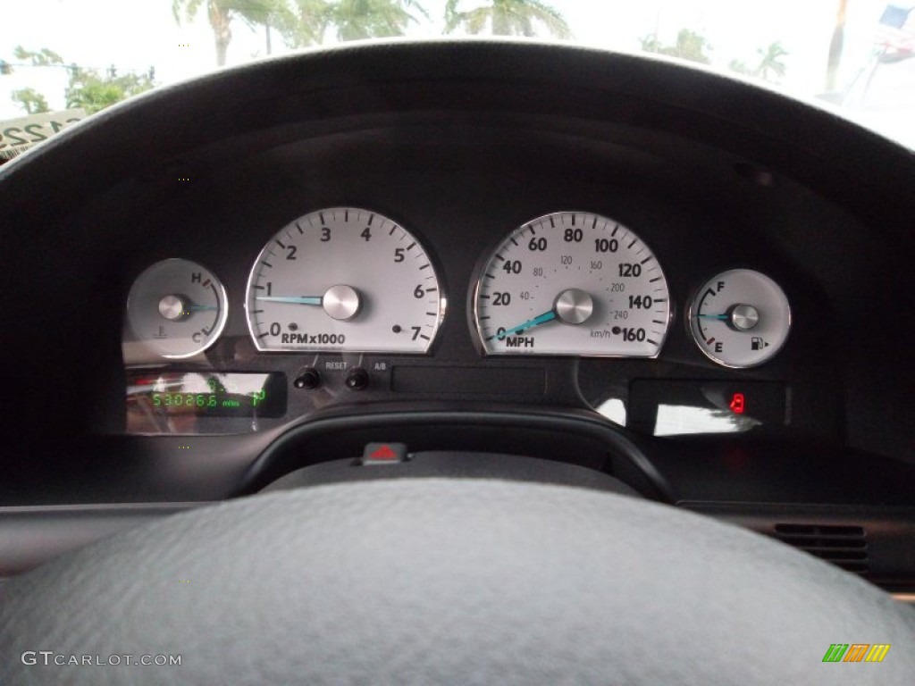 2003 Ford Thunderbird Premium Roadster Gauges Photo #55074223
