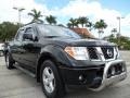 2007 Super Black Nissan Frontier LE Crew Cab  photo #2