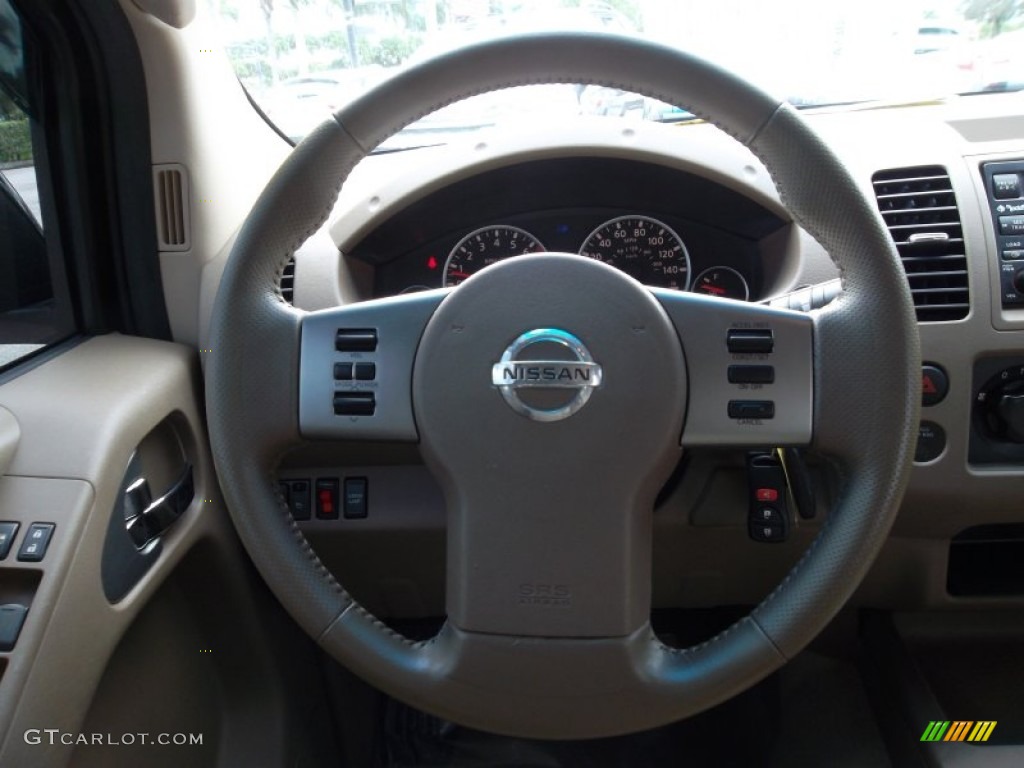 2007 Nissan Frontier LE Crew Cab Steering Wheel Photos