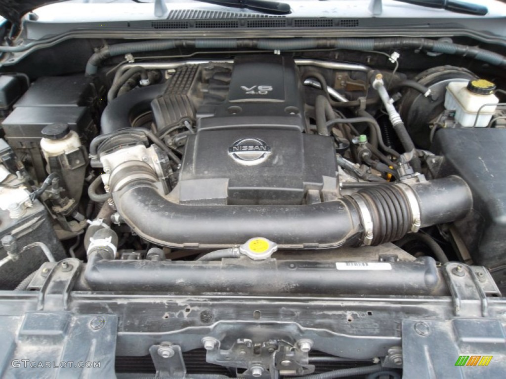 2007 Nissan Frontier LE Crew Cab Engine Photos