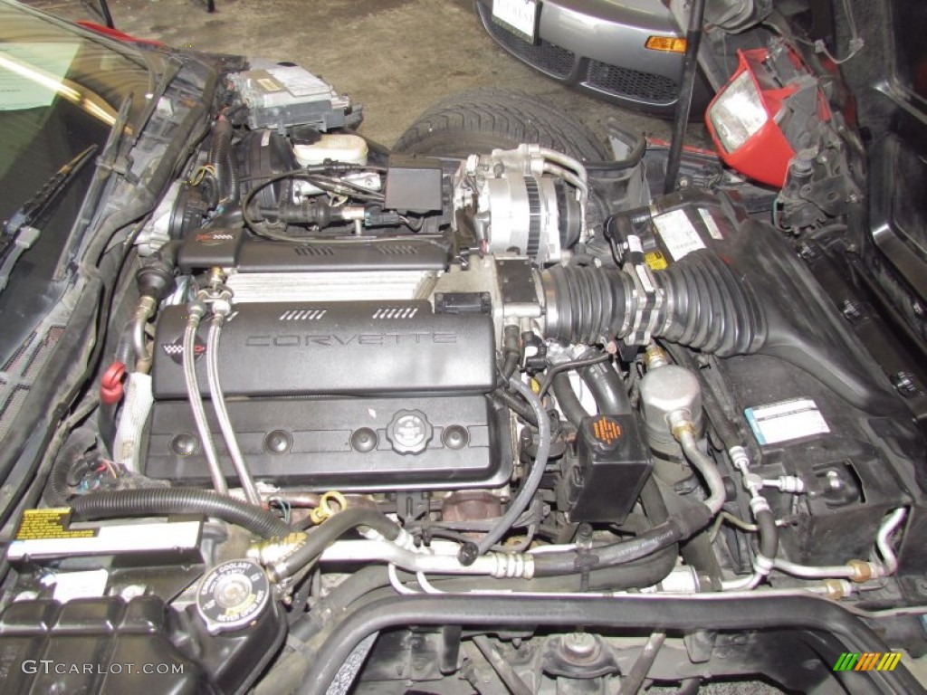 1996 Chevrolet Corvette Coupe 5.7 Liter OHV 16-Valve LT1 V8 Engine Photo #55074730