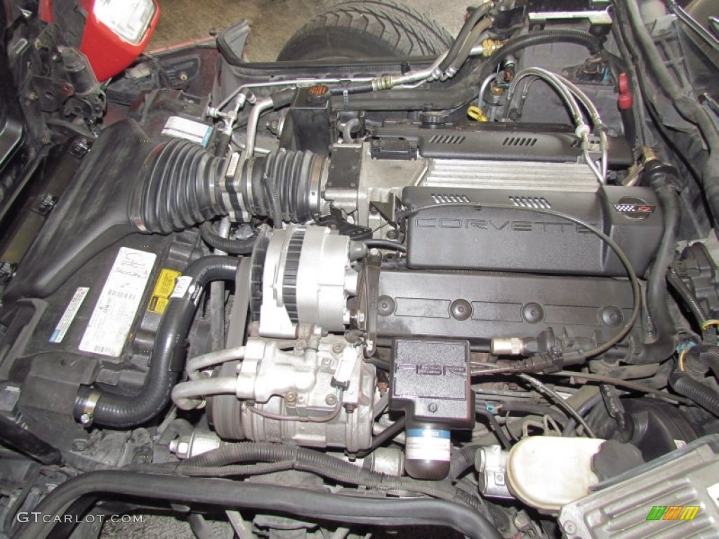 1996 Chevrolet Corvette Coupe 5.7 Liter OHV 16-Valve LT1 V8 Engine Photo #55074742