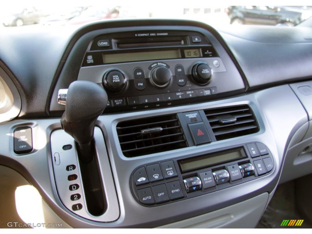 2010 Honda Odyssey EX Gray Dashboard Photo #55075031