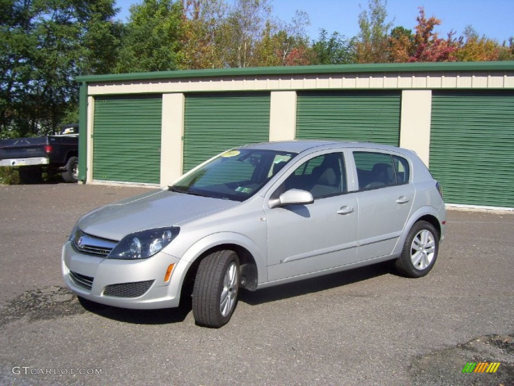 2008 Astra XE Sedan - Star Silver / Charcoal photo #1