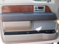 2009 White Sand Tri Coat Metallic Ford F150 Lariat SuperCrew 4x4  photo #8