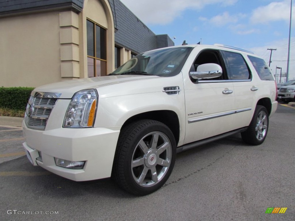 White Diamond 2010 Cadillac Escalade Platinum Exterior Photo #55076674