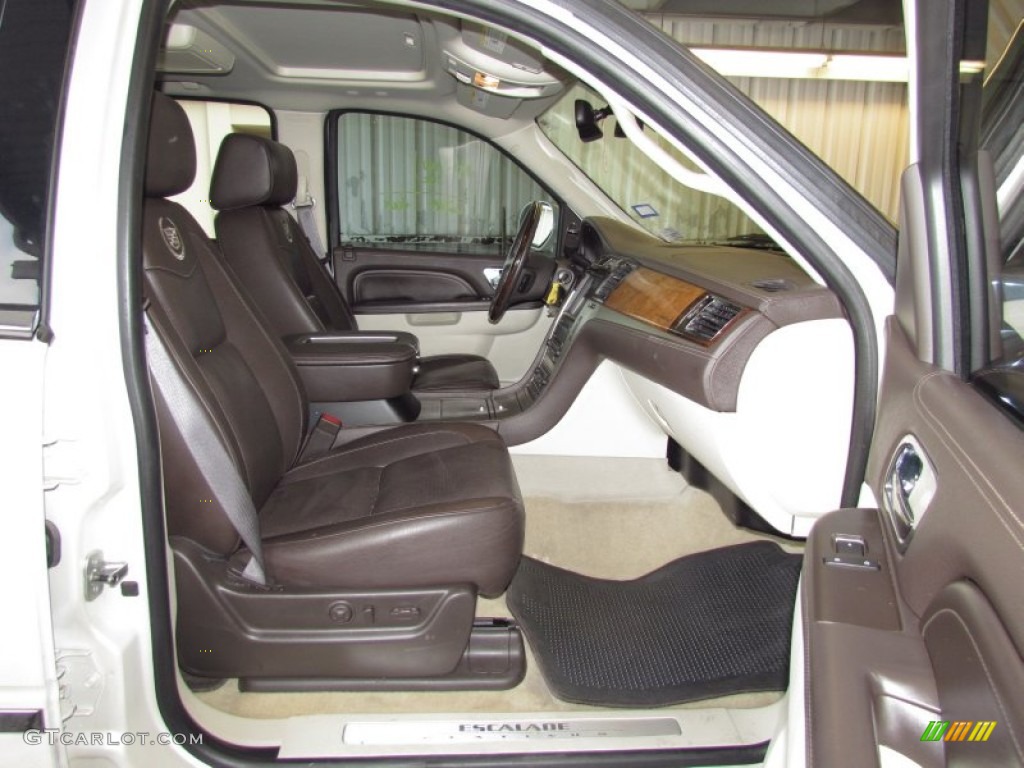 Cocoa/Light Linen Interior 2010 Cadillac Escalade Platinum Photo #55076695