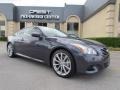 2008 Blue Slate Metallic Infiniti G 37 S Sport Coupe  photo #5