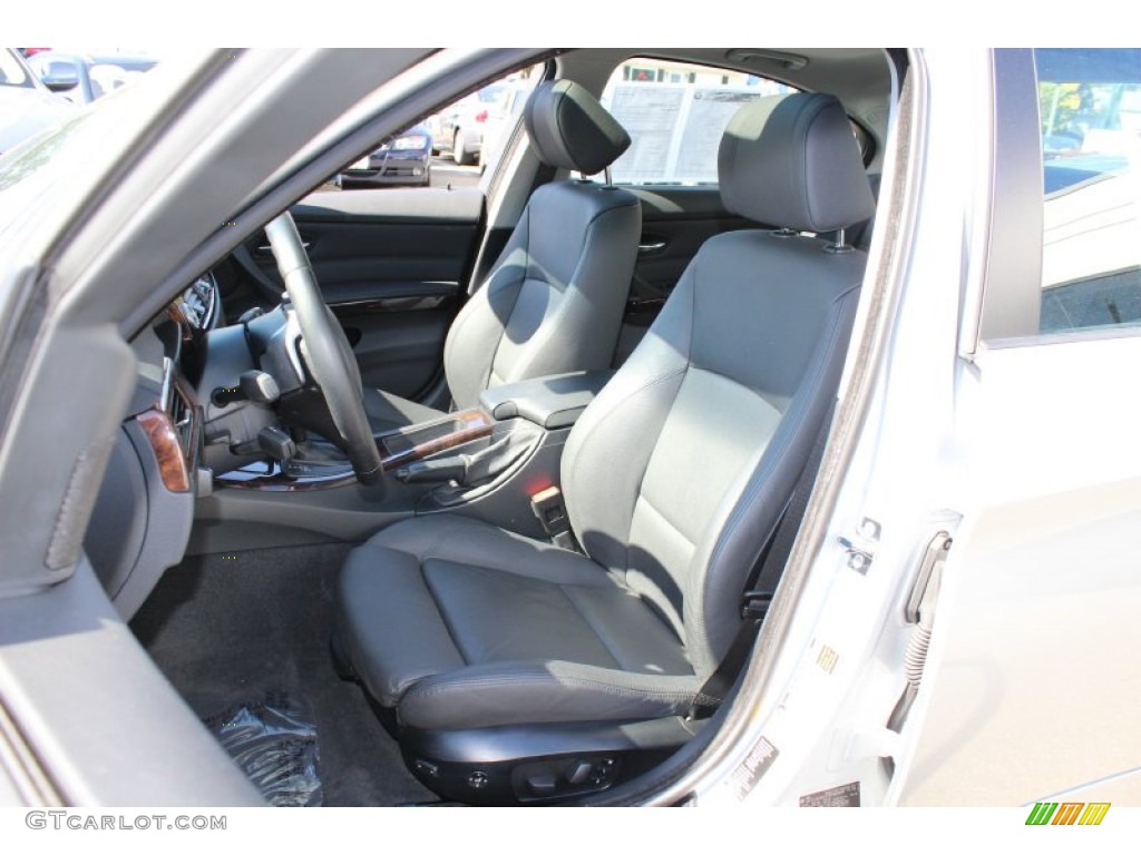 2008 3 Series 328xi Sedan - Titanium Silver Metallic / Black photo #12