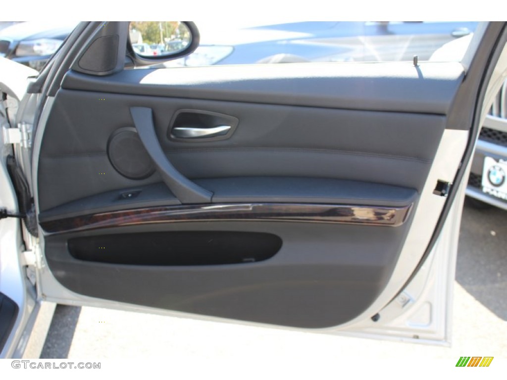 2008 3 Series 328xi Sedan - Titanium Silver Metallic / Black photo #25