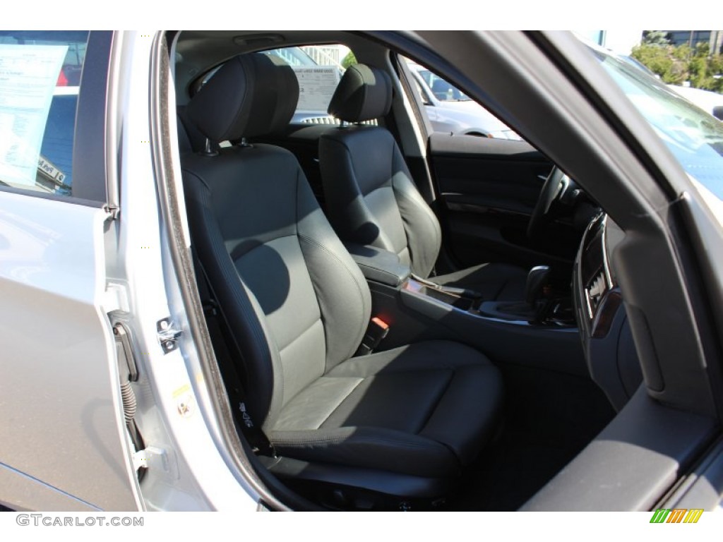 2008 3 Series 328xi Sedan - Titanium Silver Metallic / Black photo #28