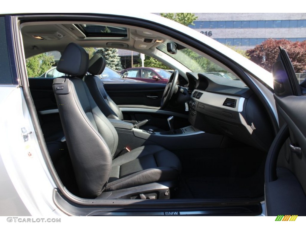 2008 3 Series 335i Coupe - Titanium Silver Metallic / Black photo #26