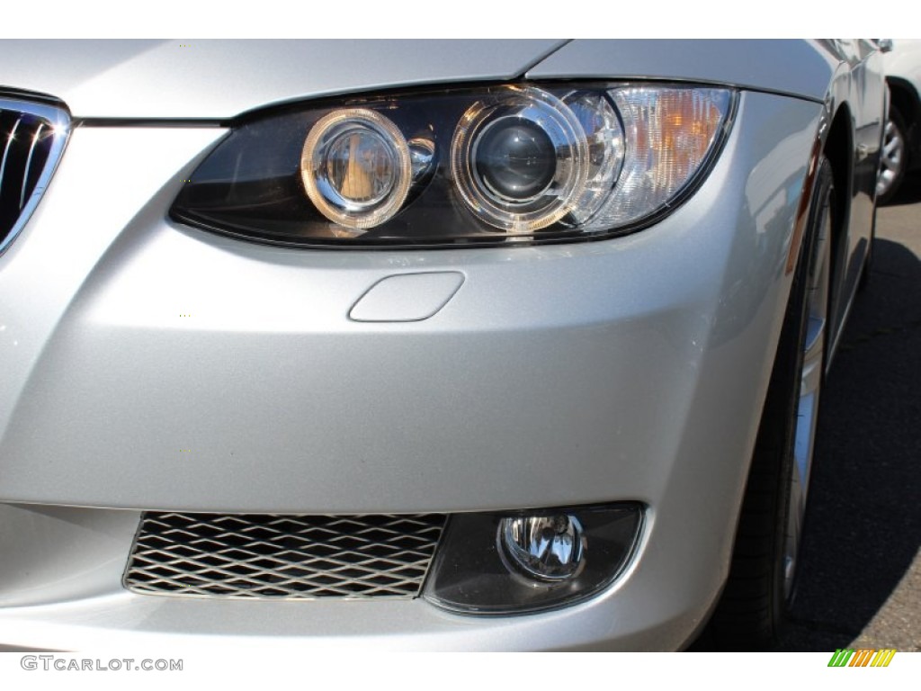 2008 3 Series 335i Coupe - Titanium Silver Metallic / Black photo #29