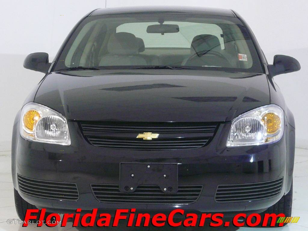 2007 Cobalt LT Sedan - Black / Gray photo #5