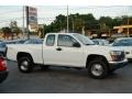 2008 Summit White GMC Canyon SL Extended Cab 4x4  photo #3