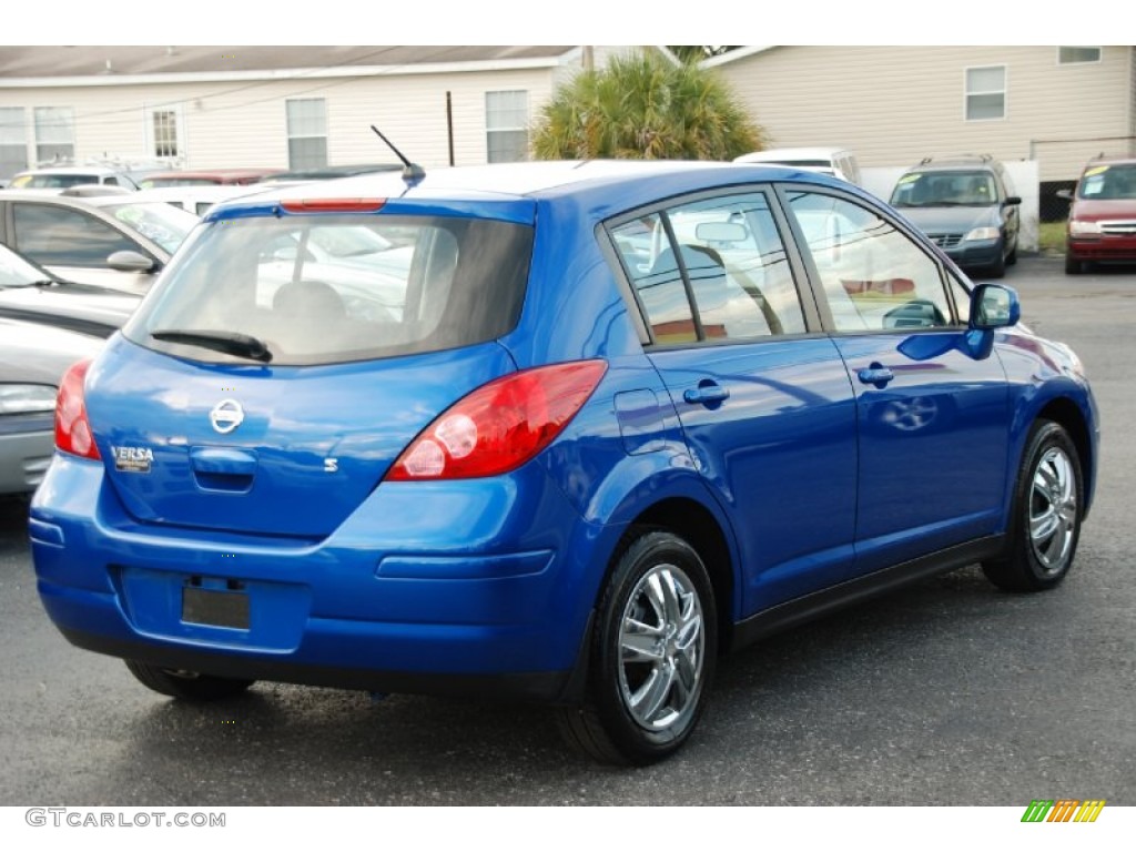 2007 Versa S - Sapphire Blue Metallic / Charcoal photo #13