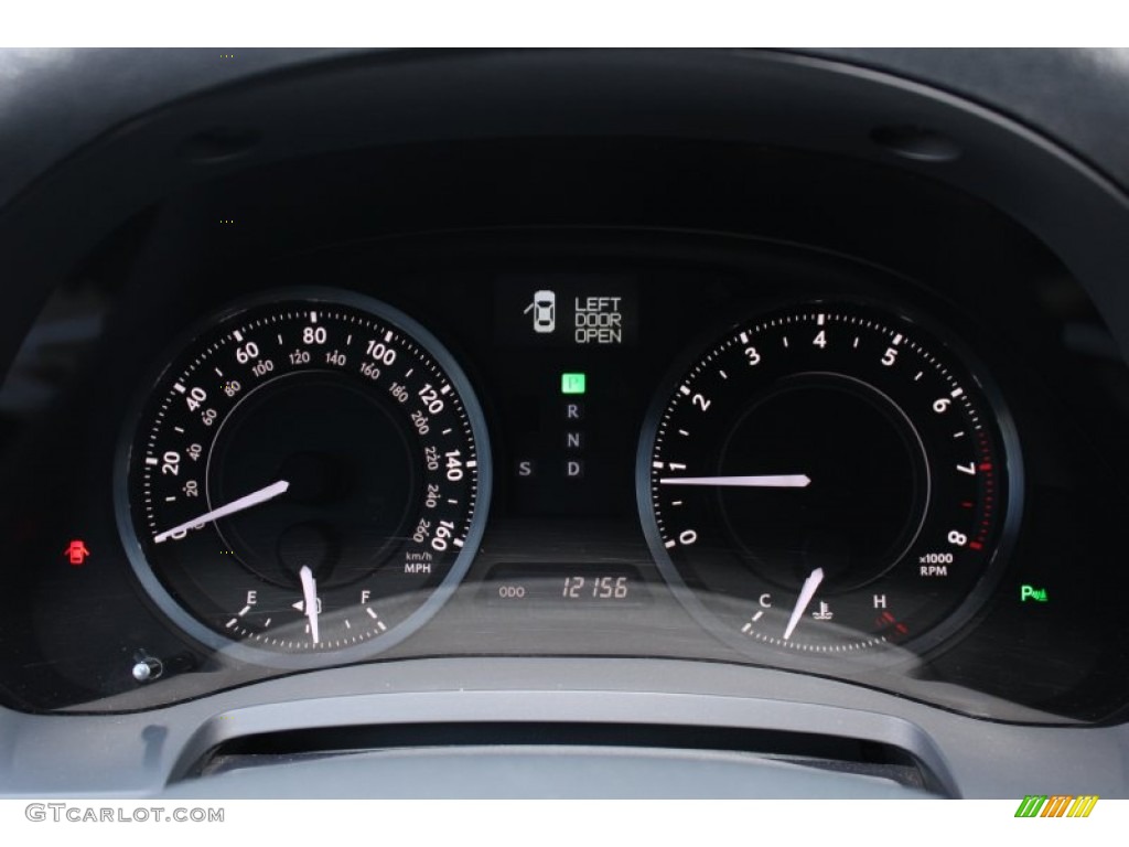 2010 Lexus IS 350C Convertible Gauges Photo #55082284