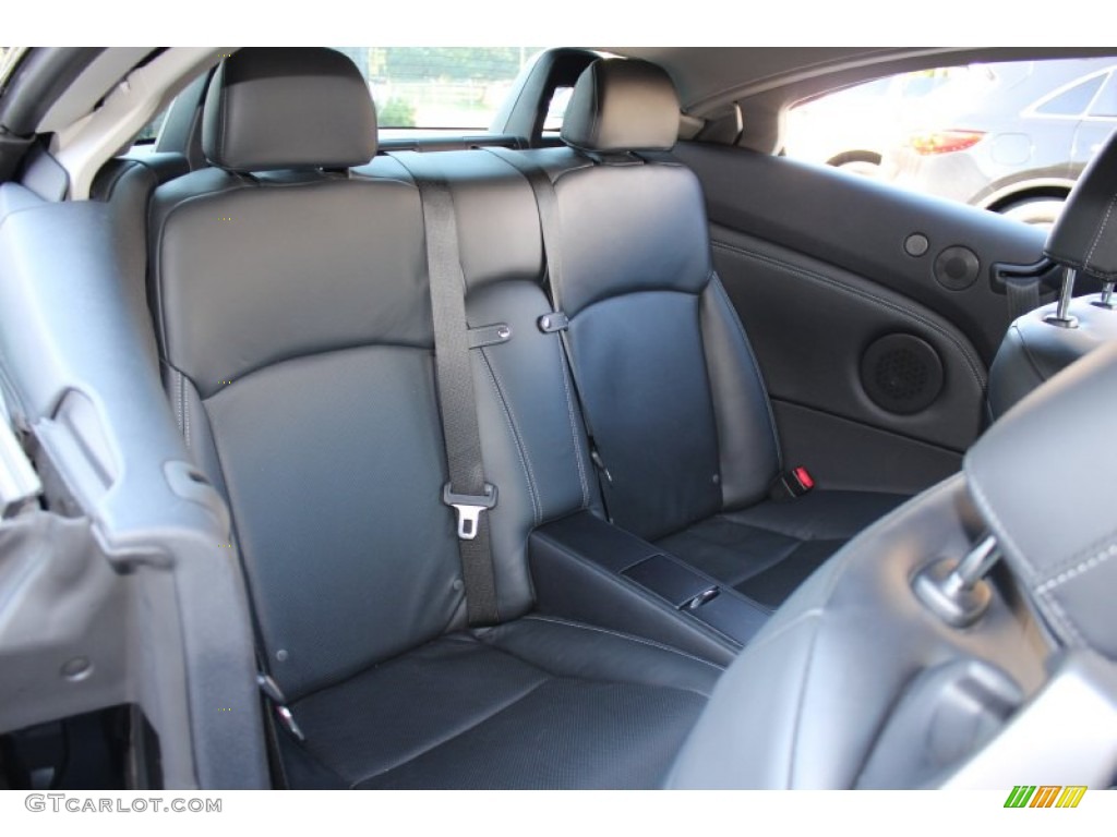 Black Interior 2010 Lexus IS 350C Convertible Photo #55082327