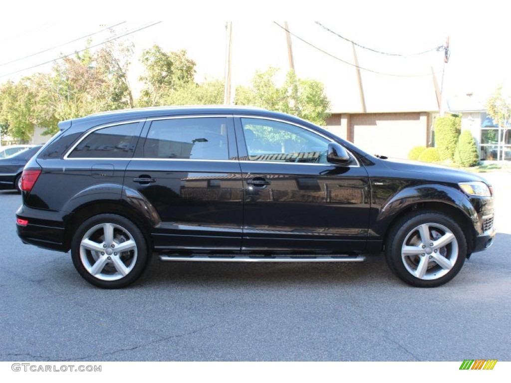 Phantom Black Pearl Effect 2009 Audi Q7 3.6 Premium quattro Exterior Photo #55082440