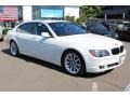 2008 Alpine White BMW 7 Series 750Li Sedan  photo #3
