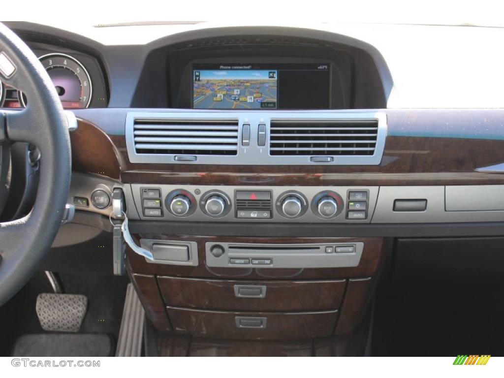 2008 7 Series 750Li Sedan - Alpine White / Lava Blue photo #18