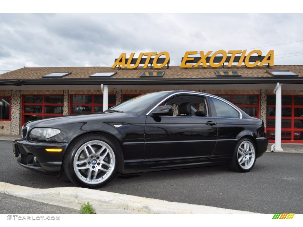 Jet Black BMW 3 Series